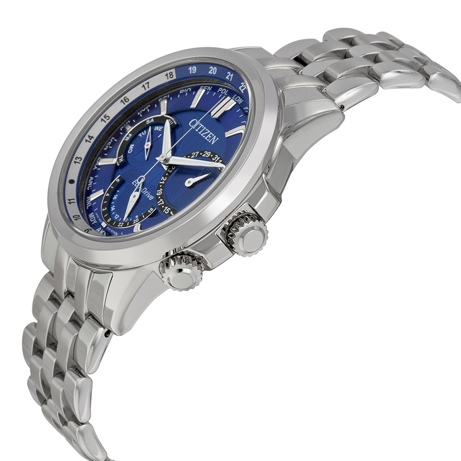 citizen calendrier eco drive world time dark blue dial men's watch bu2021 51l citizen calendrier eco drive world time dark blue dial men's watch bu2021 51l