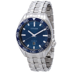 Home citizen carson eco drive blue dial men's watch aw1770 53l