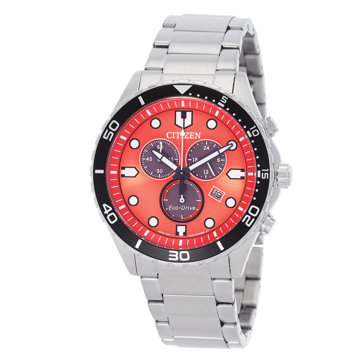 citizen chrono sporty aqua chronograph orange dial men's watch at2560 84x citizen chrono sporty aqua chronograph orange dial men's watch at2560 84x