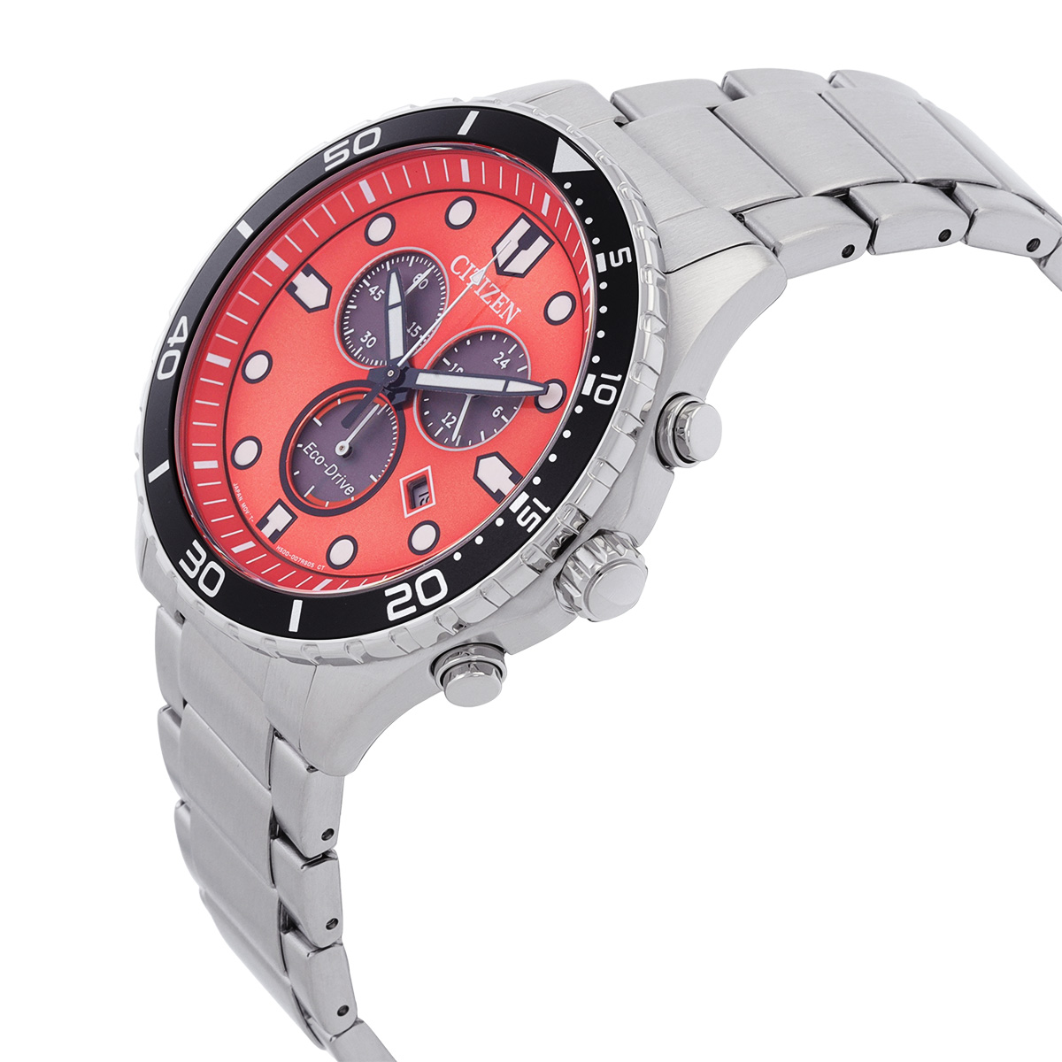 citizen chrono sporty aqua chronograph orange dial men's watch at2560 84x citizen chrono sporty aqua chronograph orange dial men's watch at2560 84x