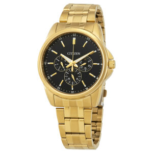 Витрина citizen chronograph black dial men's watch ag8342 52l