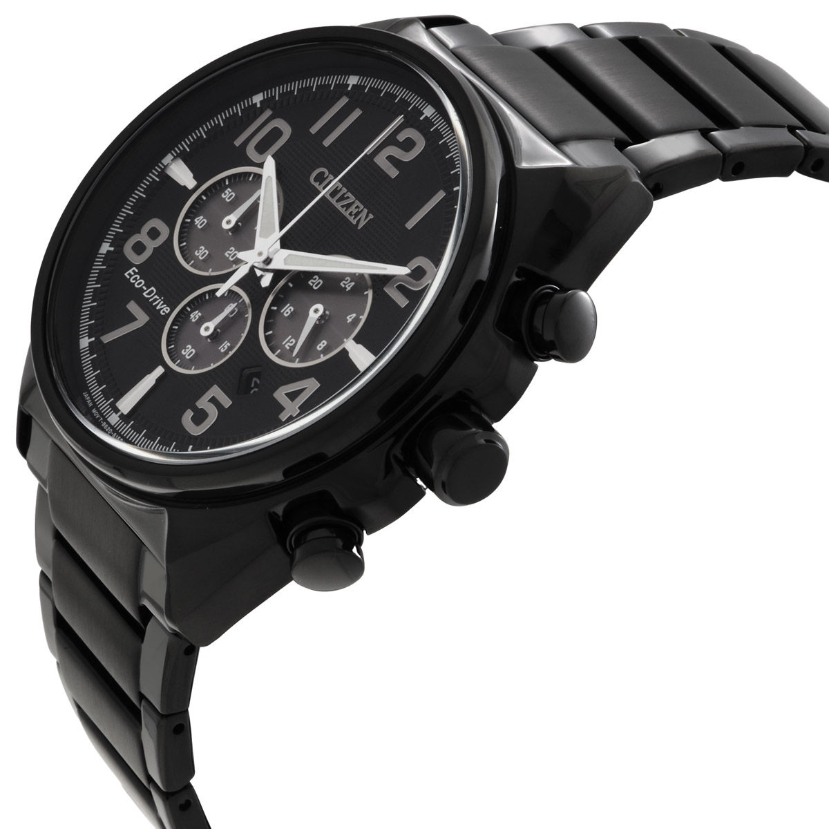 citizen chronograph black dial men's watch and bracelet box set ca4285 68e citizen chronograph black dial men's watch and bracelet box set ca4285 68e