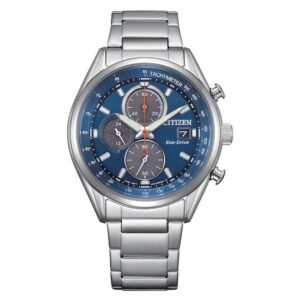 Витрина citizen chronograph blue dial men's watch ca0459 79l
