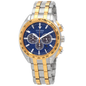 Витрина citizen chronograph blue dial watch ca4544 53l