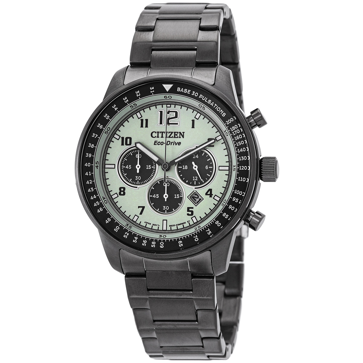 citizen chronograph eco drive green dial men's watch ca4507 84x citizen chronograph eco drive green dial men's watch ca4507 84x