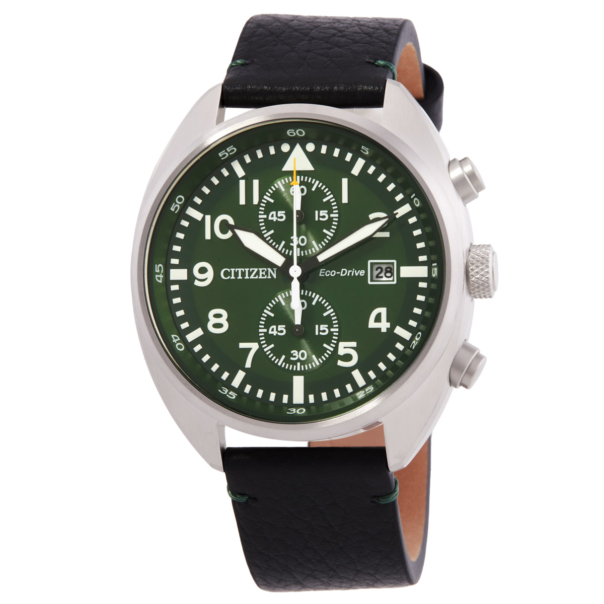 citizen chronograph eco drive green dial men's watch ca7041 07x citizen chronograph eco drive green dial men's watch ca7041 07x