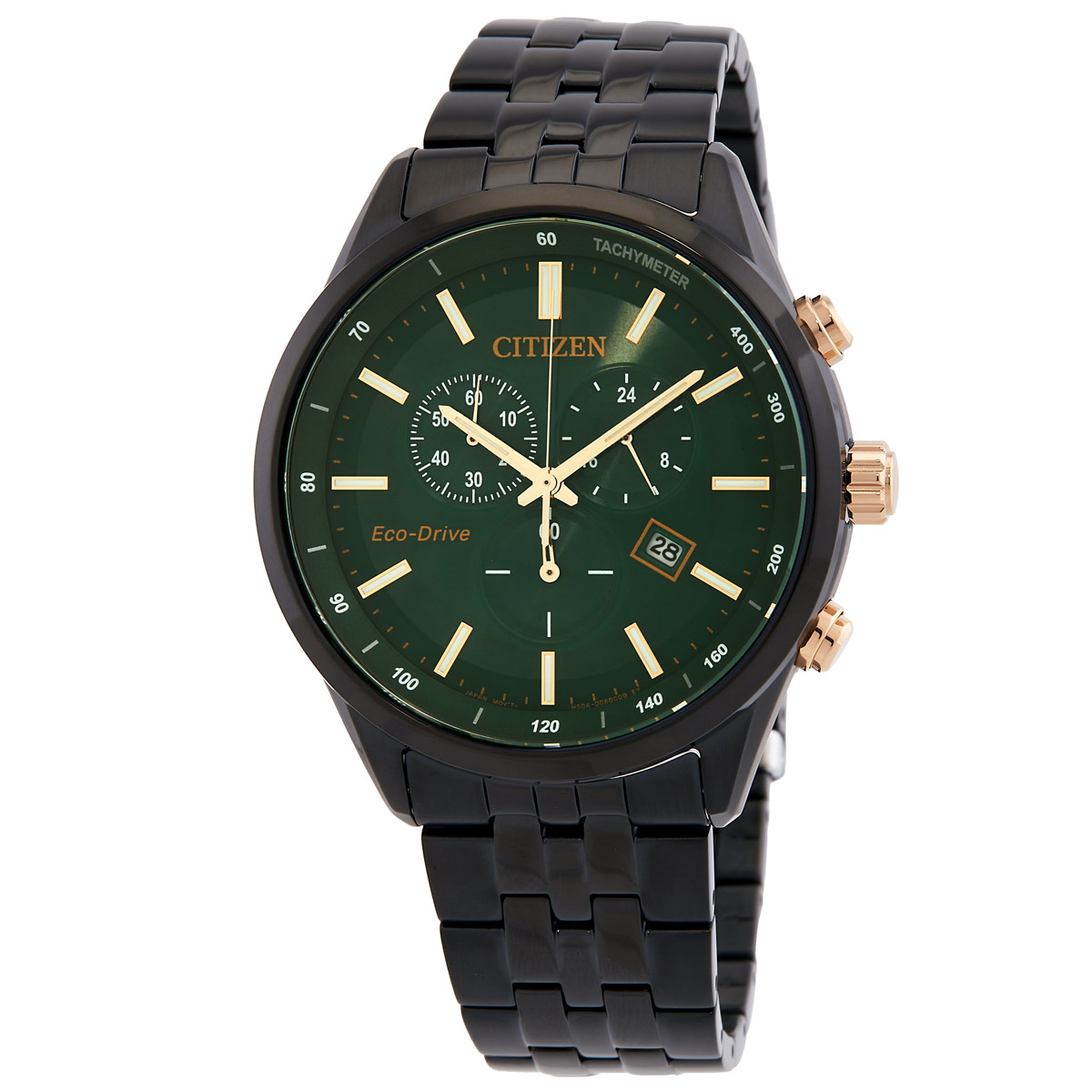 citizen chronograph gmt green dial men's watch at2576 50x citizen chronograph gmt green dial men's watch at2576 50x