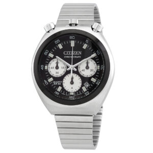 Home citizen chronograph quartz black dial men's watch an3660 81e