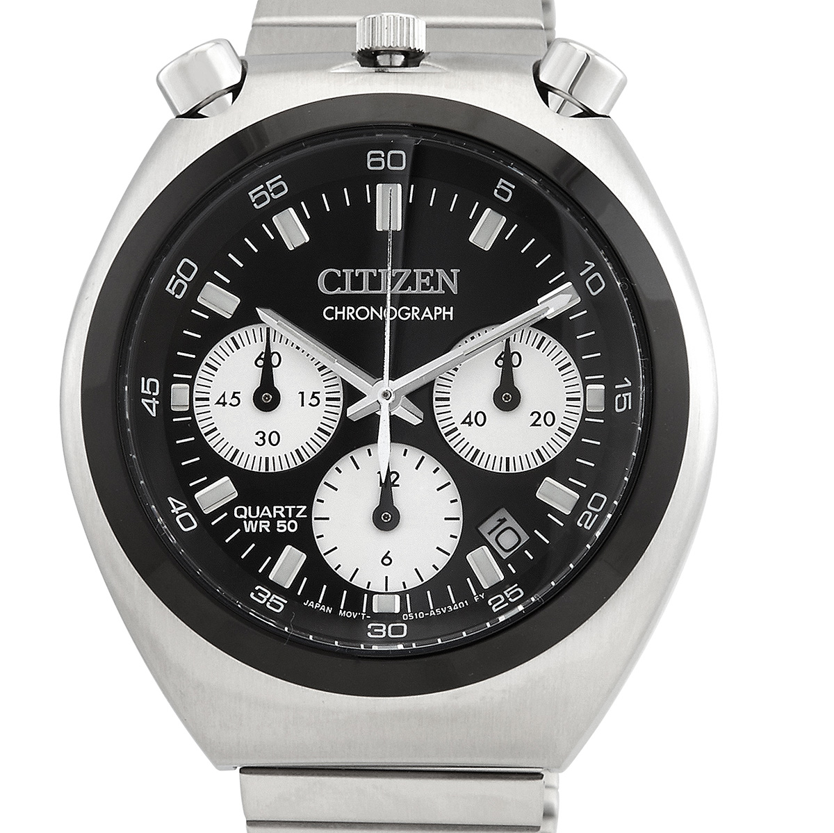citizen chronograph quartz black dial men's watch an3660 81e citizen chronograph quartz black dial men's watch an3660 81e