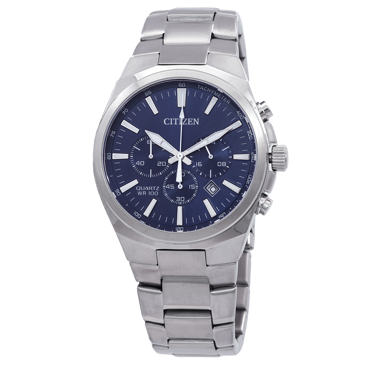 citizen chronograph quartz blue dial men's watch an8170 59l citizen chronograph quartz blue dial men's watch an8170 59l