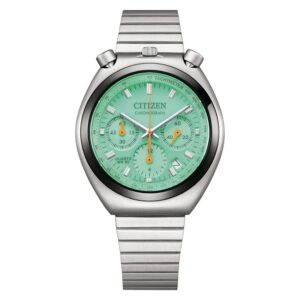 Home citizen chronograph quartz green dial men's watch an3660 73x