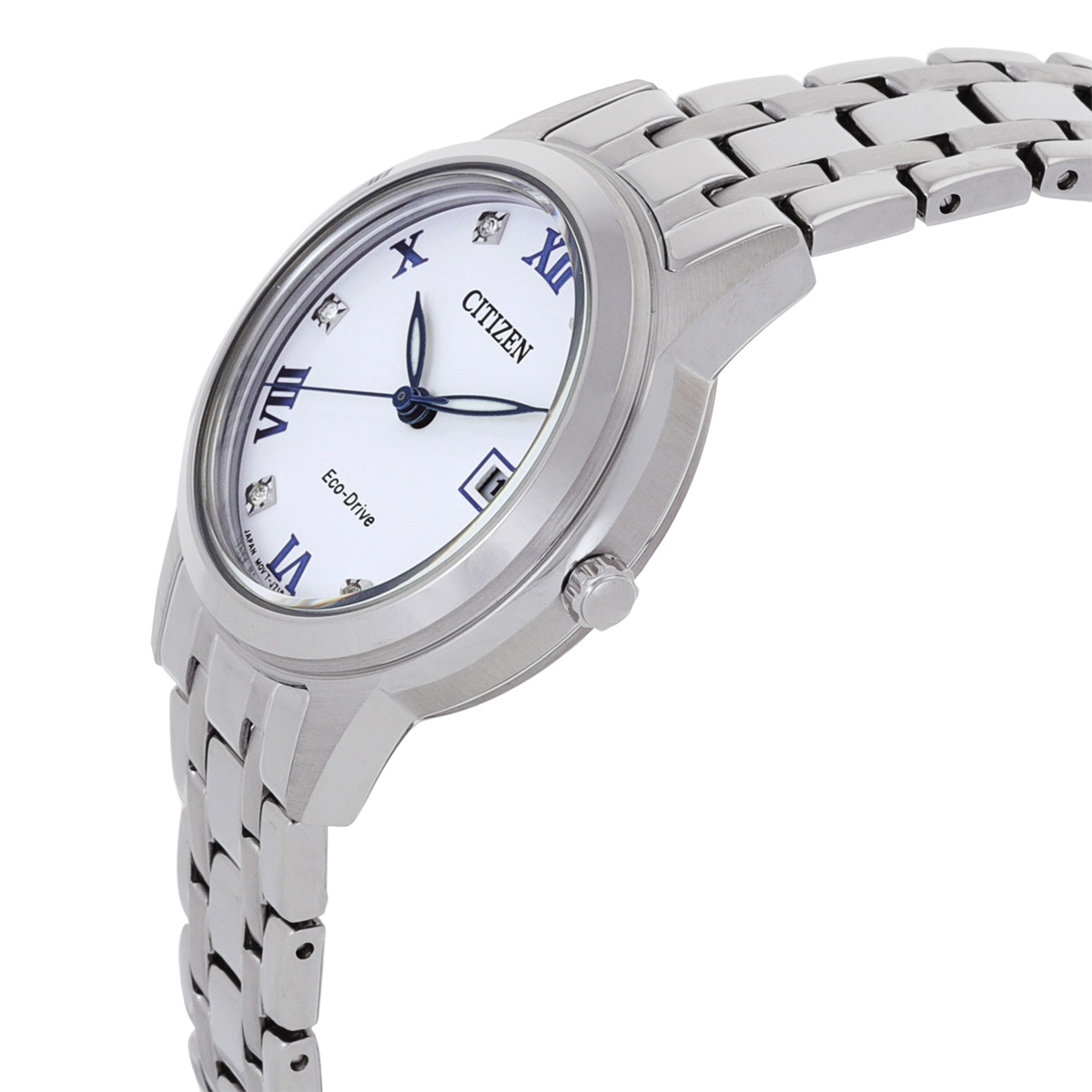 citizen classic automatic diamond white dial ladies watch fe1240 57a citizen classic automatic diamond white dial ladies watch fe1240 57a