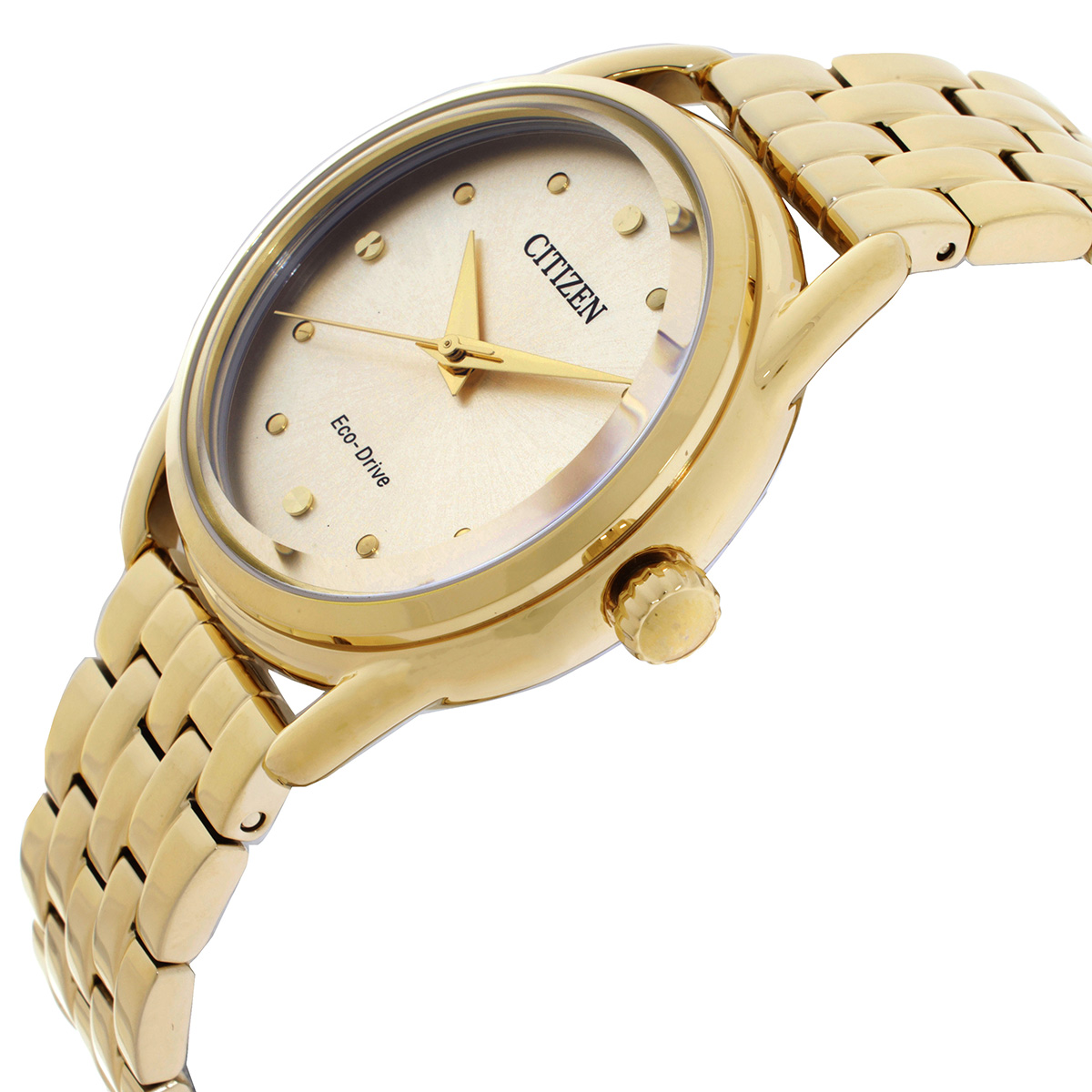 citizen classic eco drive champagne dial ladies watch fe7098 53p citizen classic eco drive champagne dial ladies watch fe7098 53p