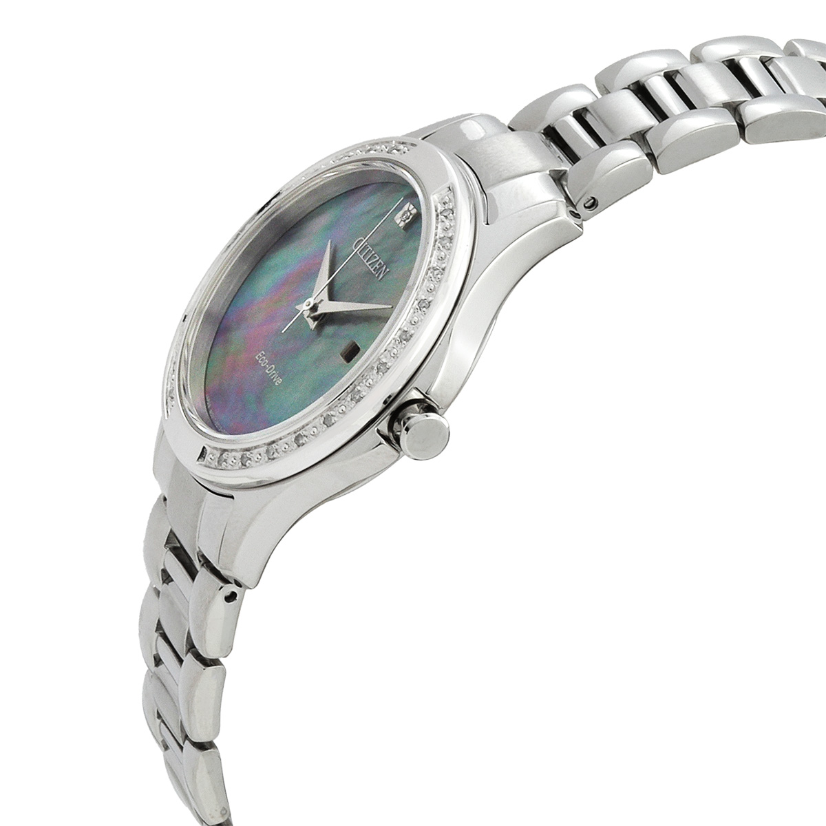 citizen classic eco drive crystal mother of pearl dial ladies watch ew2640 54y citizen classic eco drive crystal mother of pearl dial ladies watch ew2640 54y