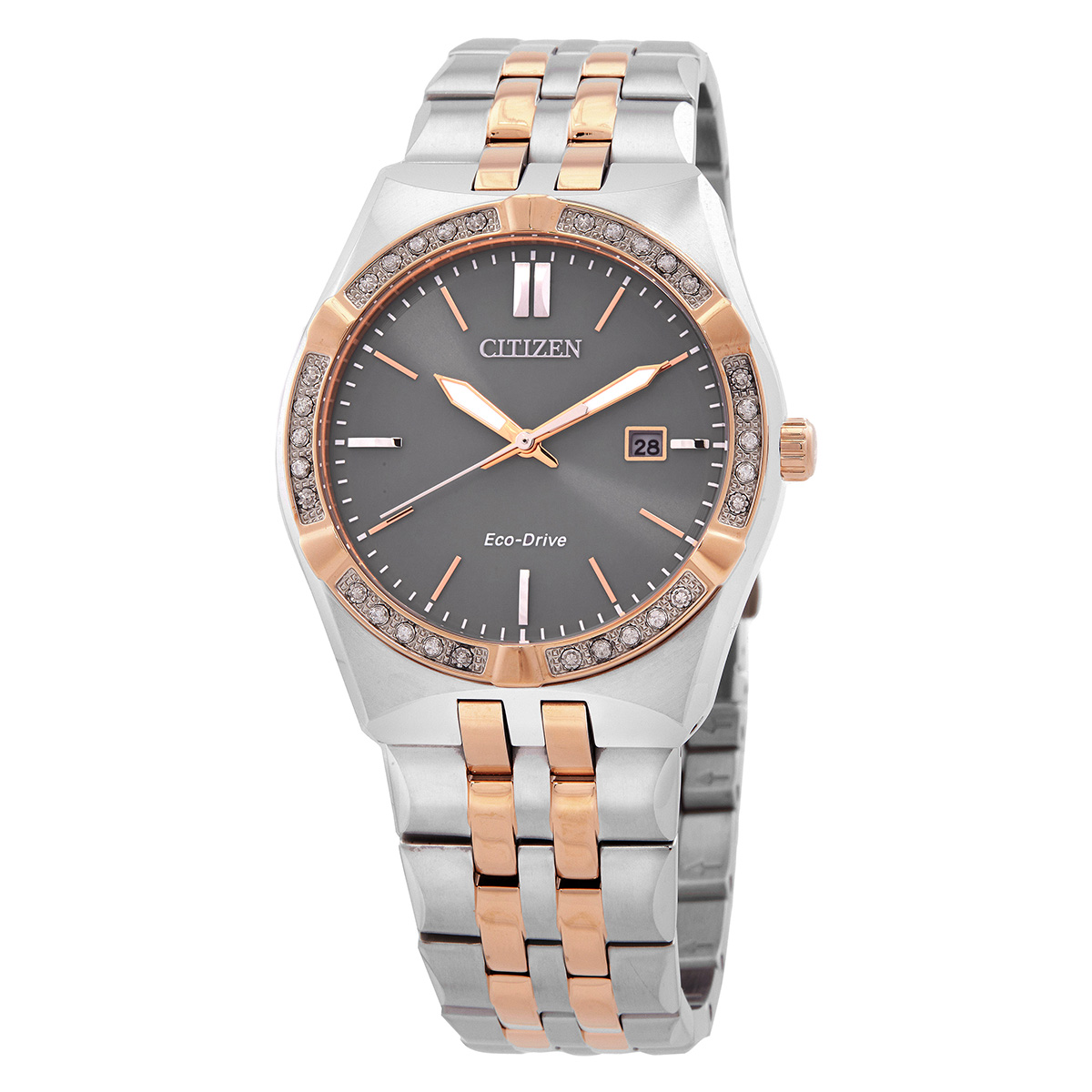 citizen corso diamond eco drive grey dial men's watch bm7646 55h citizen corso diamond eco drive grey dial men's watch bm7646 55h
