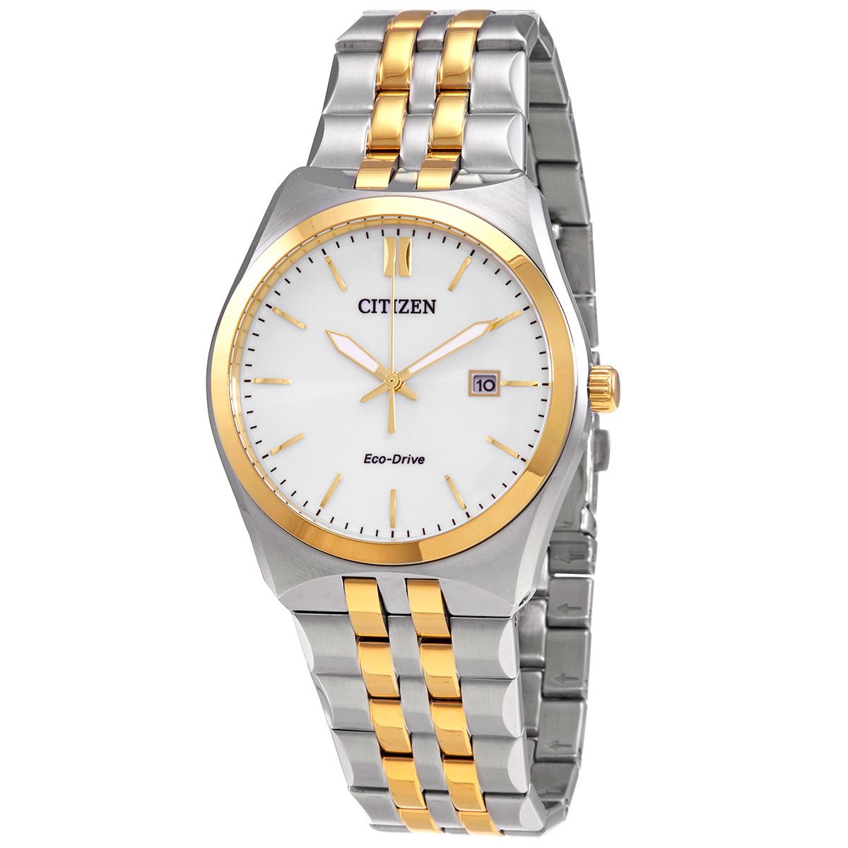 citizen corso white dial two tone men's watch bm7334 58b citizen corso white dial two tone men's watch bm7334 58b