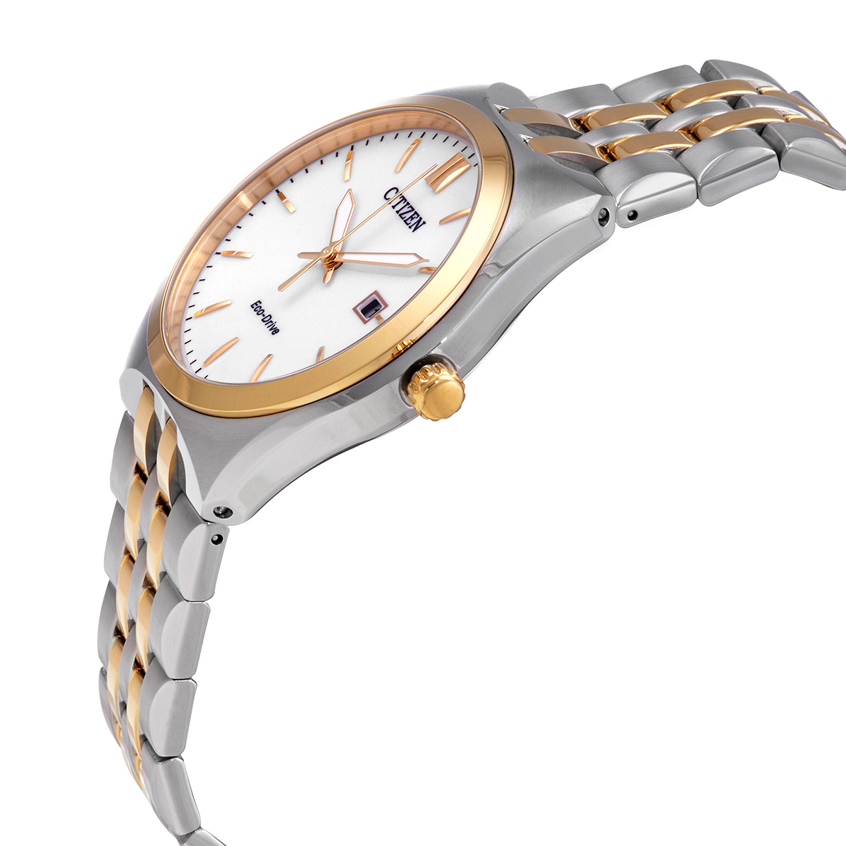 citizen corso white dial two tone men's watch bm7334 58b citizen corso white dial two tone men's watch bm7334 58b