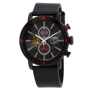 Витрина citizen darth vader chronograph black dial men's watch ca0769 04w