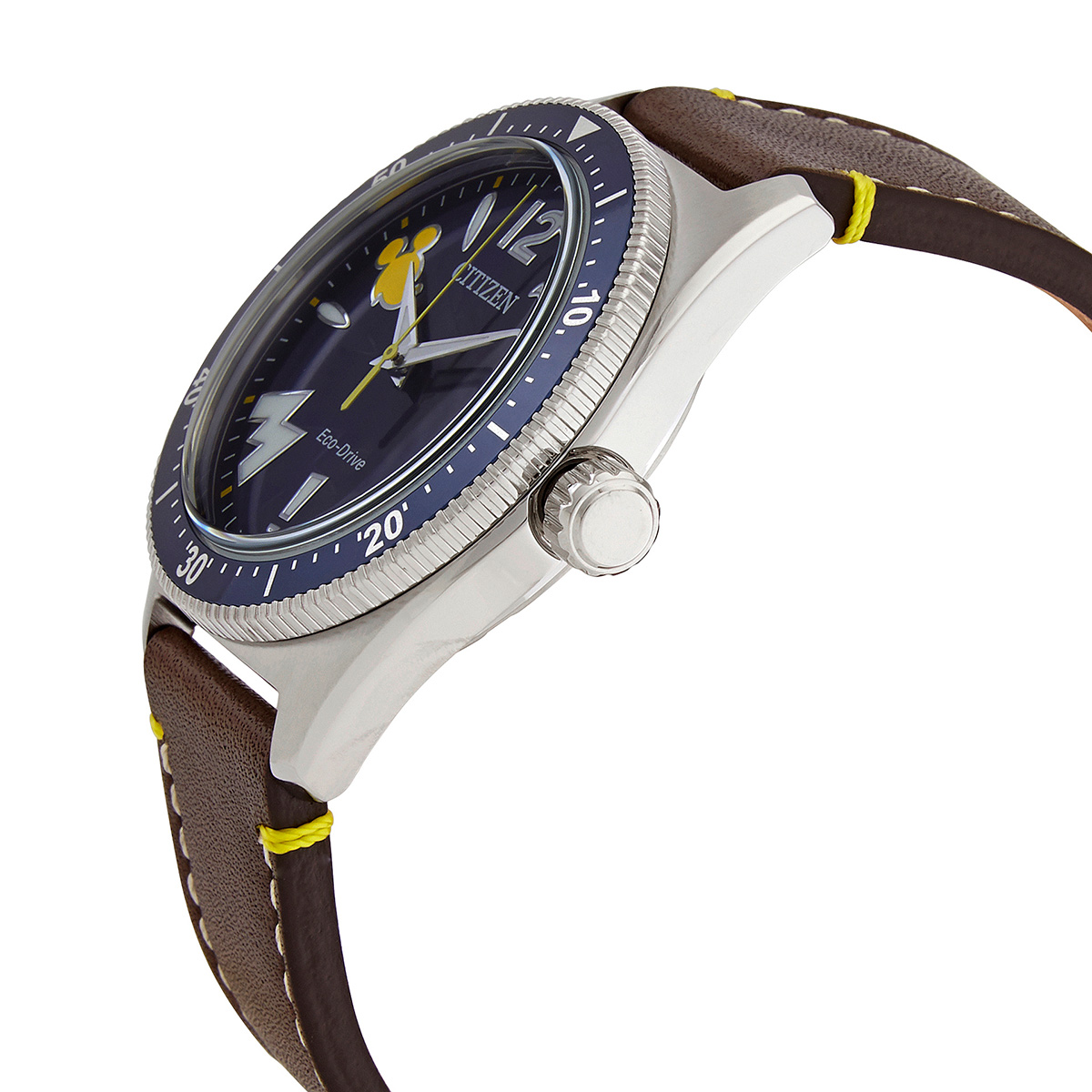 citizen disney classic blue dial men's watch aw1599 00w citizen disney classic blue dial men's watch aw1599 00w