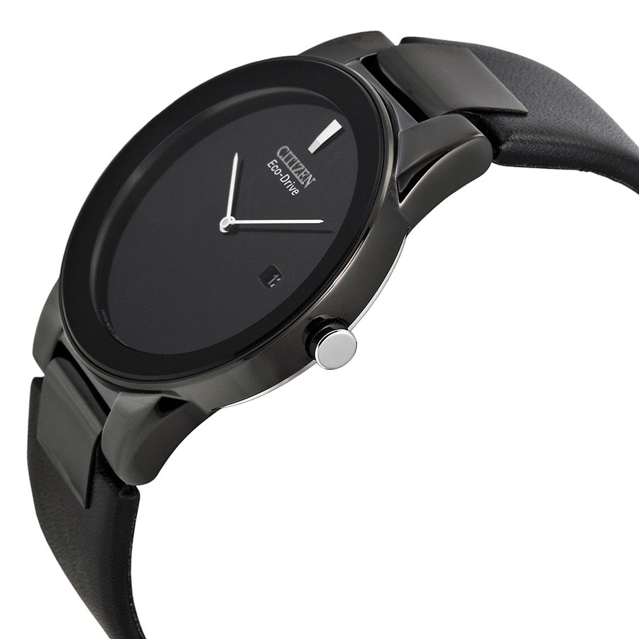 citizen eco drive axiom black dial black leather men's watch au1065 07e citizen eco drive axiom black dial black leather men's watch au1065 07e
