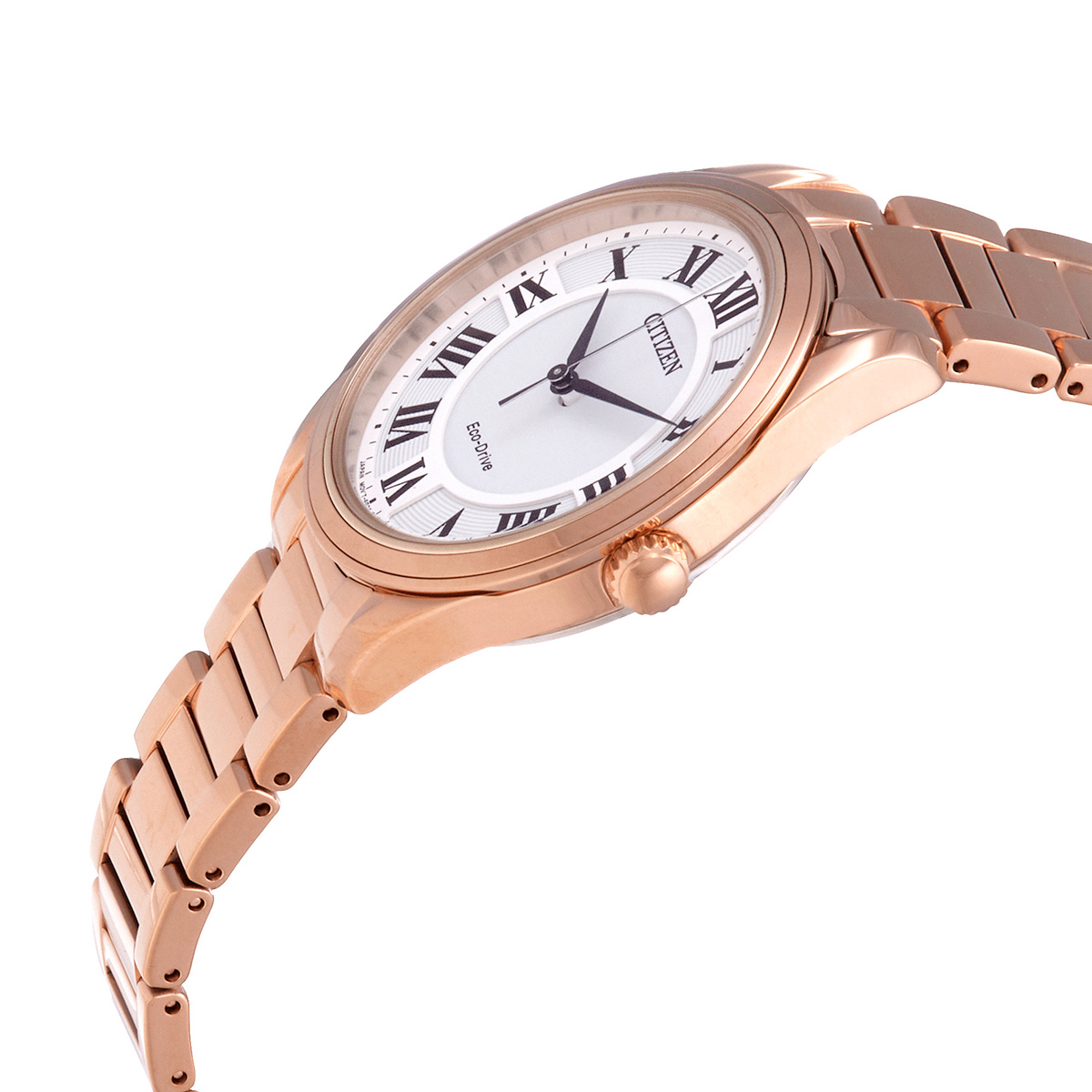 citizen eco drive arezzo white dial ladies watch em0973 55a citizen eco drive arezzo white dial ladies watch em0973 55a