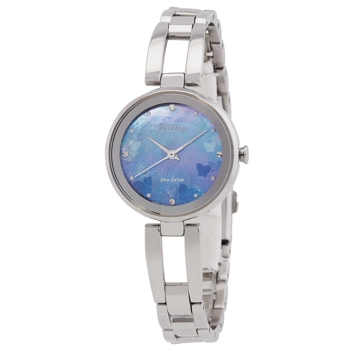 citizen eco drive blue dial ladies watch em0801 85n citizen eco drive blue dial ladies watch em0801 85n
