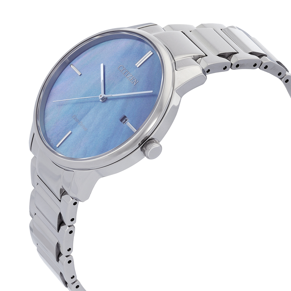 citizen eco drive blue mother of pearl dial stainless steel men's watch bm7520 88n citizen eco drive blue mother of pearl dial stainless steel men's watch bm7520 88n