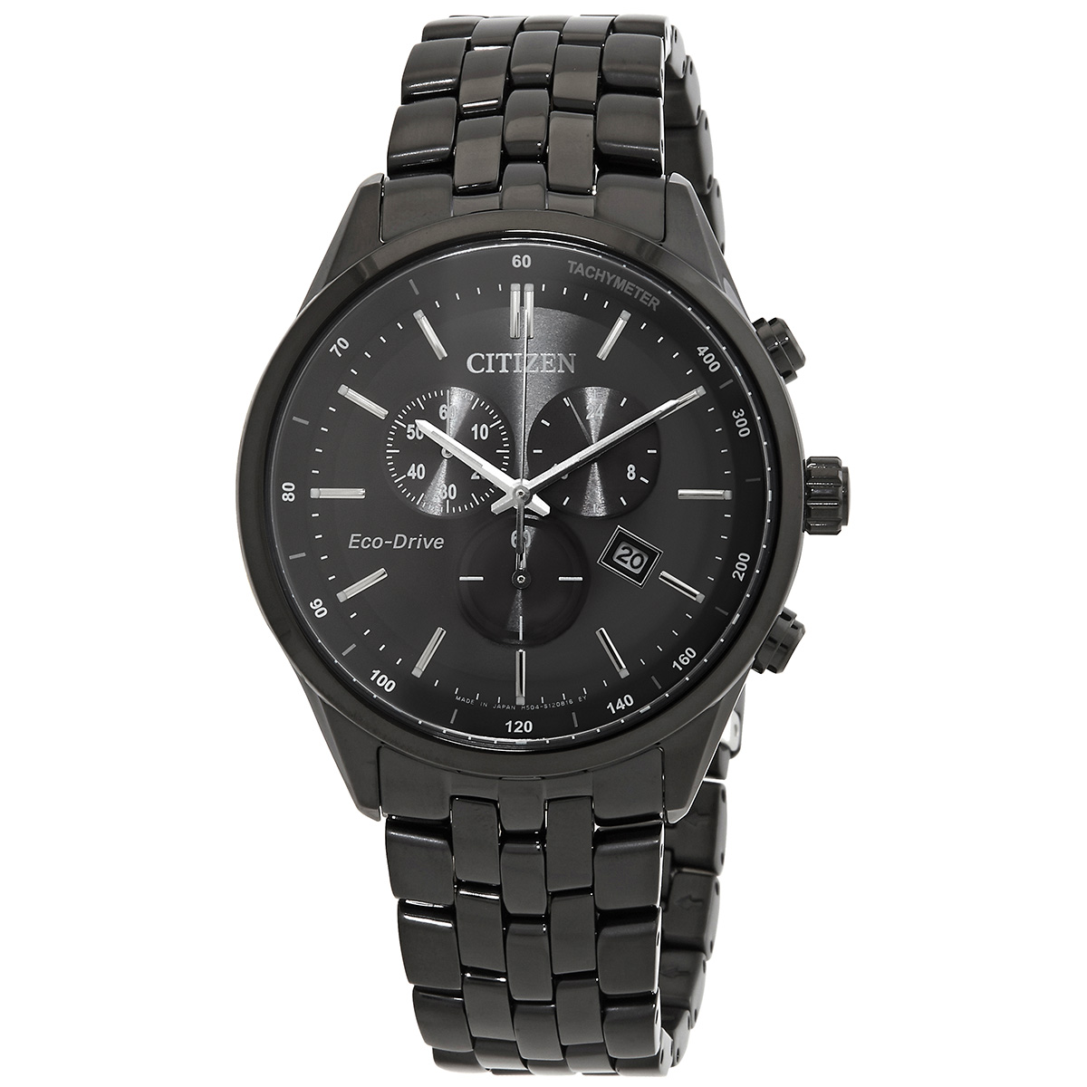citizen eco drive chronograph black dial men's watch at2145 86e citizen eco drive chronograph black dial men's watch at2145 86e