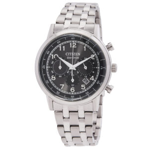 Home citizen eco drive chronograph black dial men's watch ca4630 53e