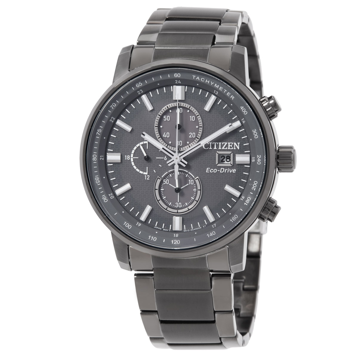 citizen eco drive chronograph grey dial men's watch ca0847 88h citizen eco drive chronograph grey dial men's watch ca0847 88h