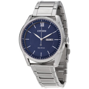 Витрина citizen eco drive classic blue dial men's watch aw0081 54l