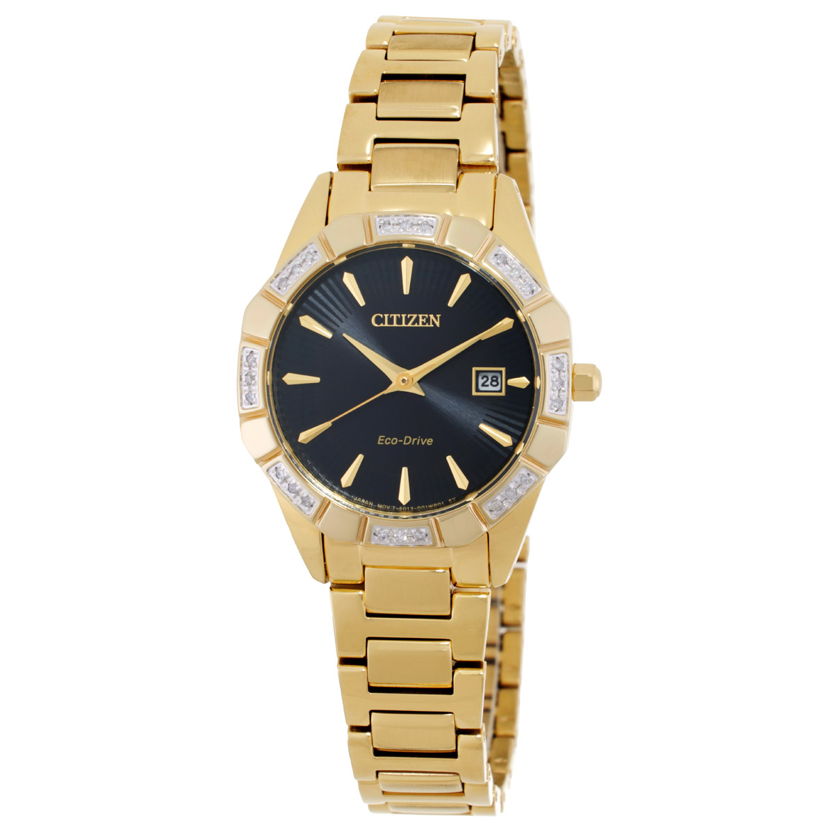 citizen eco drive diamond black dial ladies watch ew2652 55e citizen eco drive diamond black dial ladies watch ew2652 55e