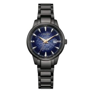 Home citizen eco drive galaxy blue dial ladies watch ew2595 81m