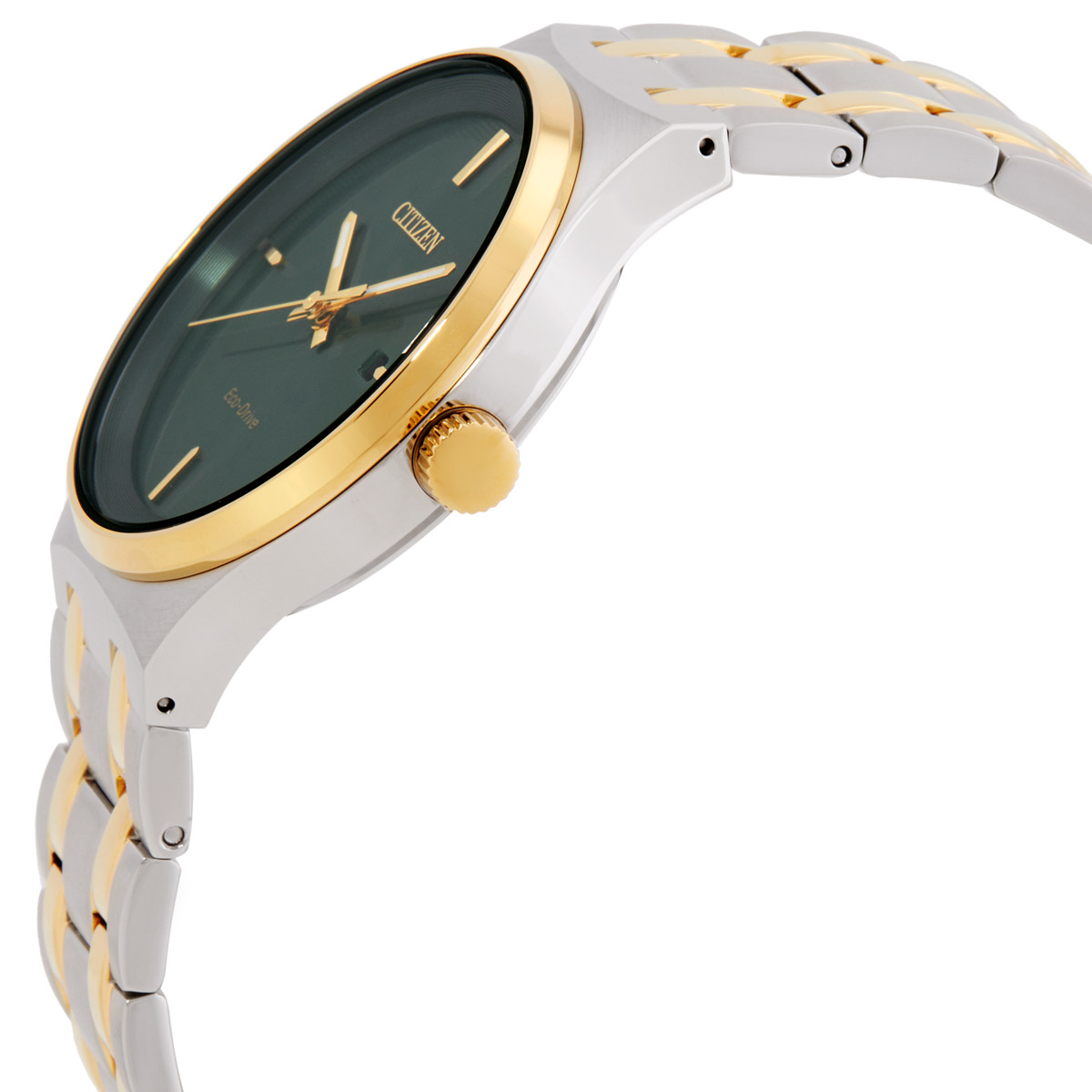citizen eco drive green dial men's watch bm7654 57x citizen eco drive green dial men's watch bm7654 57x