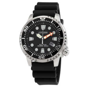 citizen eco drive promaster black dial men's watch bn0150 10e