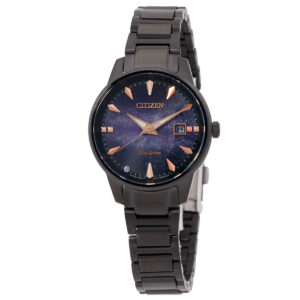Витрина citizen eco drive purple dial ladies watch ew2595 81x