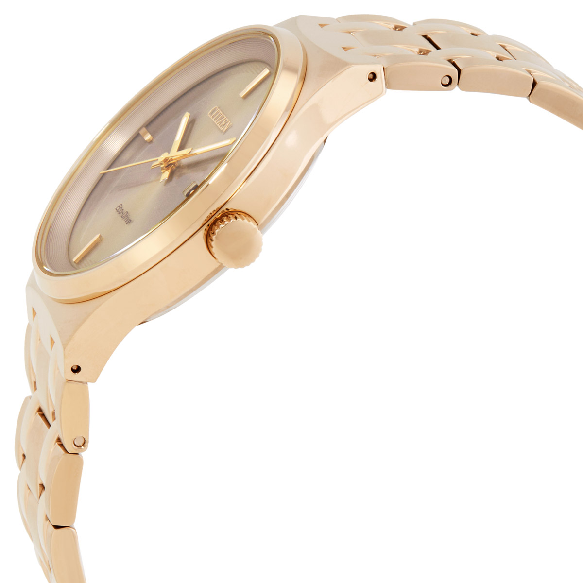 citizen eco drive rose gold dial men's watch bm7653 50q citizen eco drive rose gold dial men's watch bm7653 50q