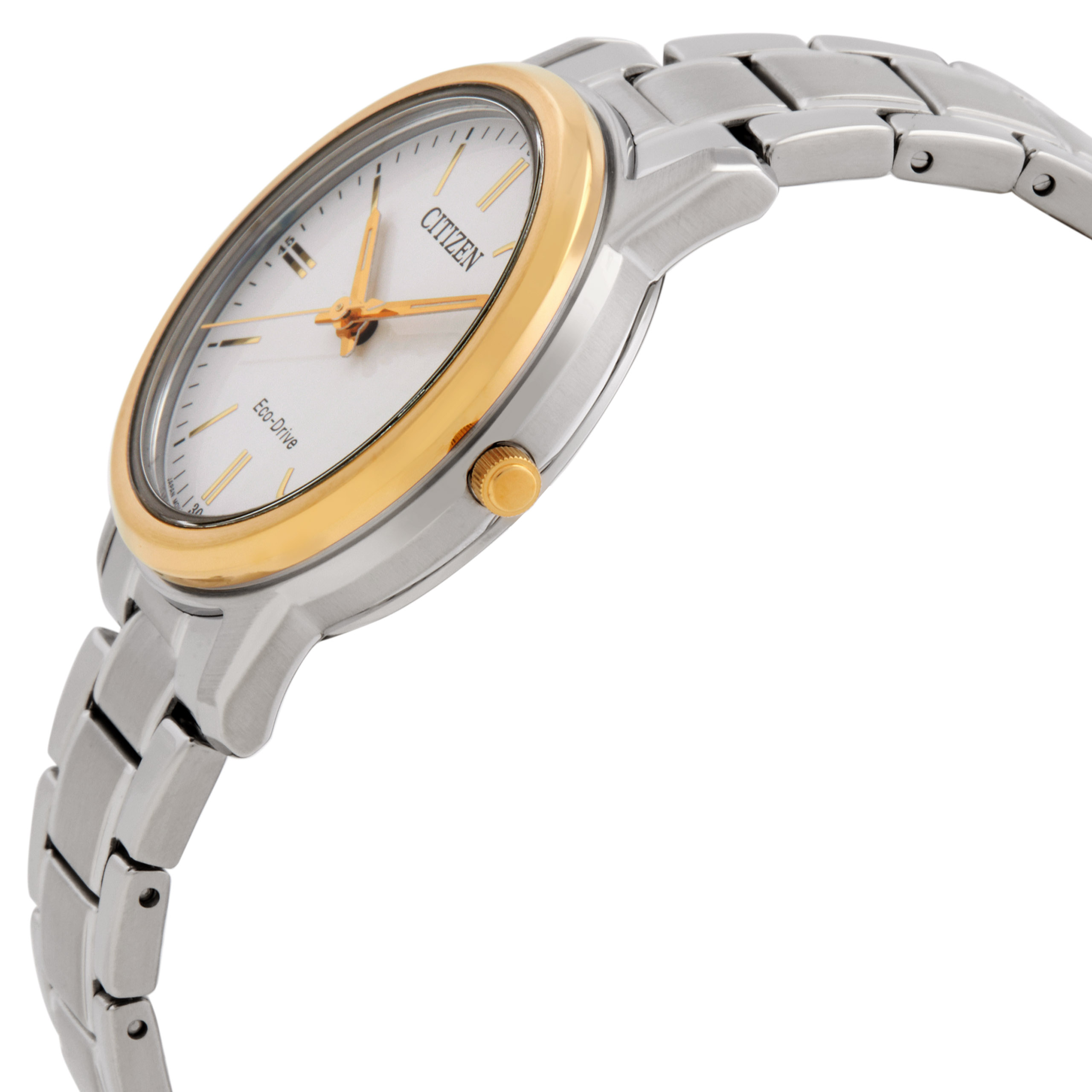 citizen eco drive white dial ladies watch fe6019 55a citizen eco drive white dial ladies watch fe6019 55a