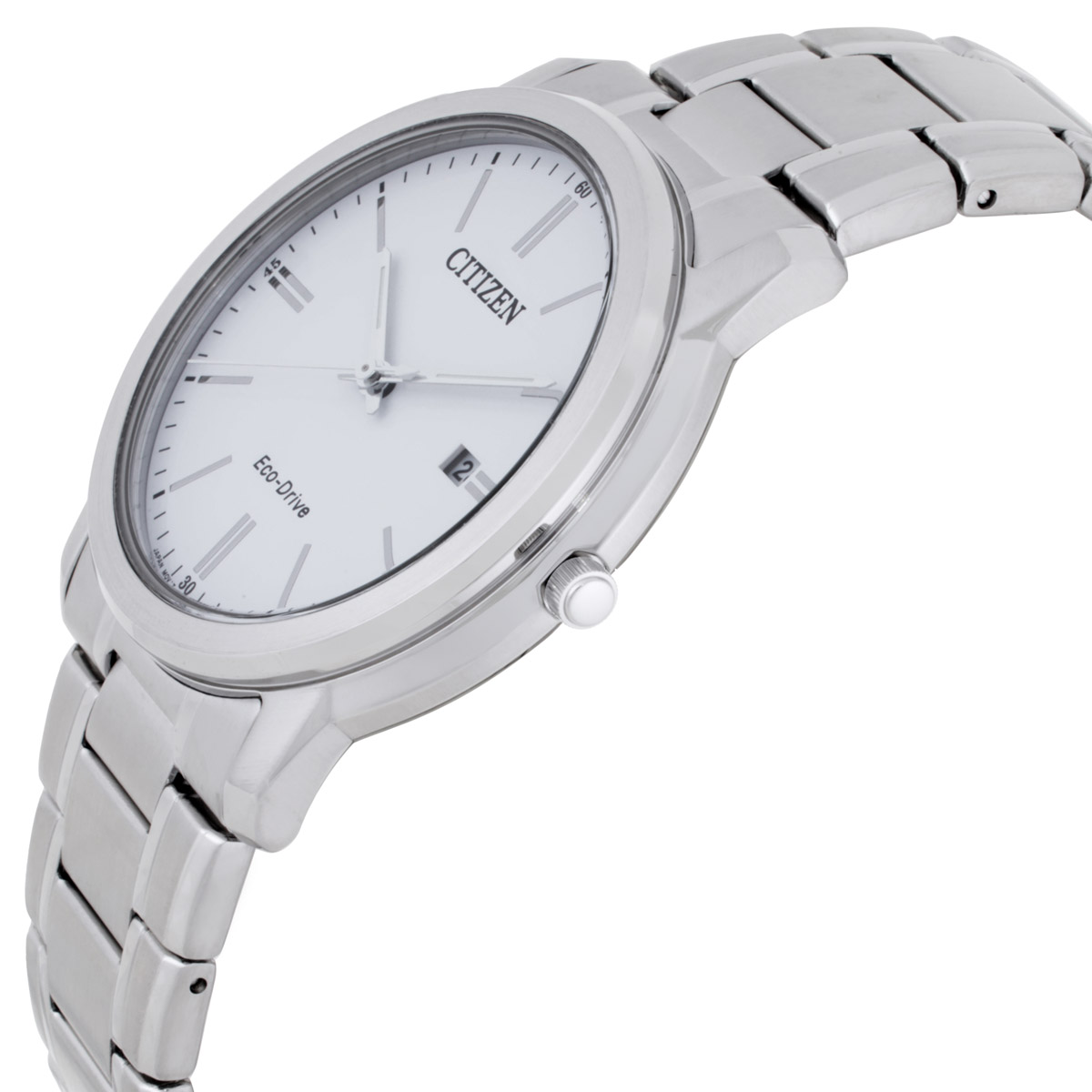 citizen eco drive white dial men's watch aw1218 56a citizen eco drive white dial men's watch aw1218 56a