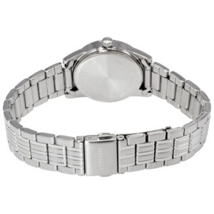 Home citizen elegance quartz silver dial ladies watch eu6000 57b