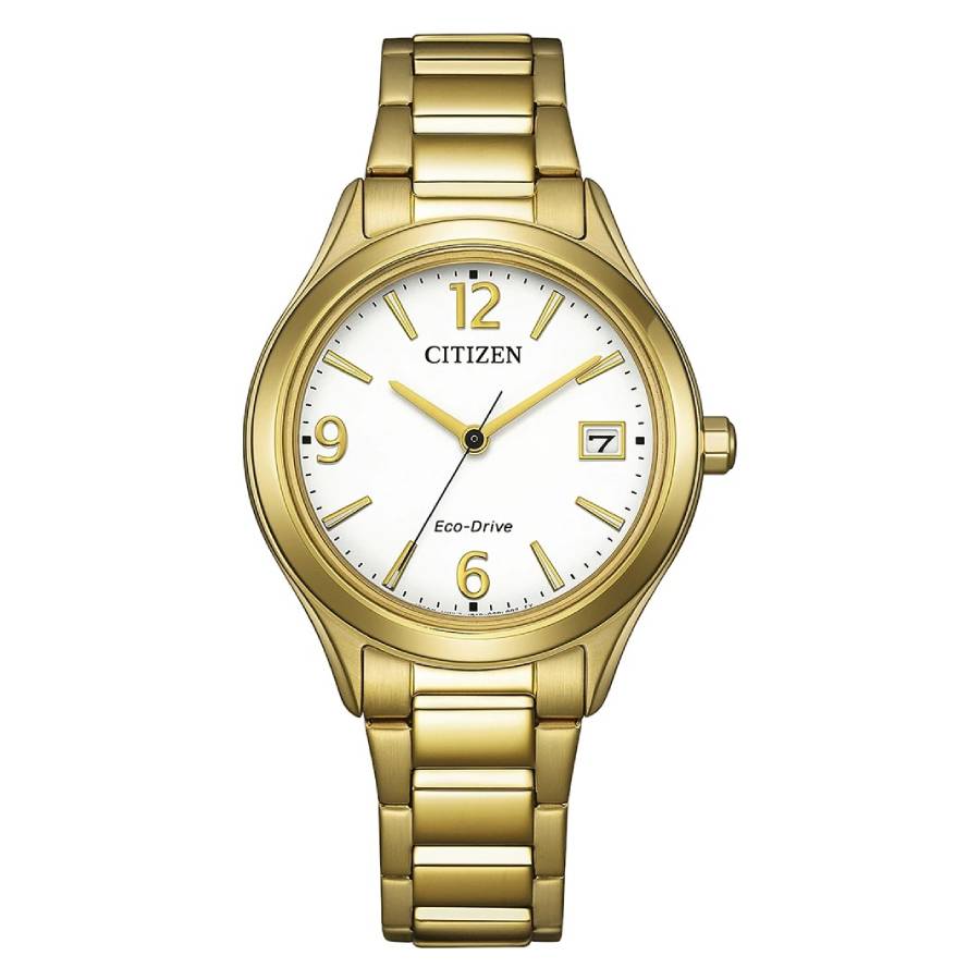 citizen elegance eco drive white dial ladies watch fe6122 64a citizen elegance eco drive white dial ladies watch fe6122 64a
