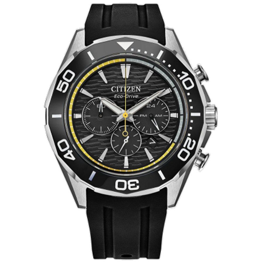 citizen endeavor chronograph quartz black dial men's watch ca4730 08e citizen endeavor chronograph quartz black dial men's watch ca4730 08e