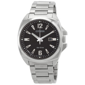 Витрина citizen endicott eco drive black dial men's watch aw1720 51e