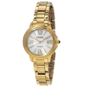 Home citizen l ceci eco drive white dial ladies watch em1162 52a