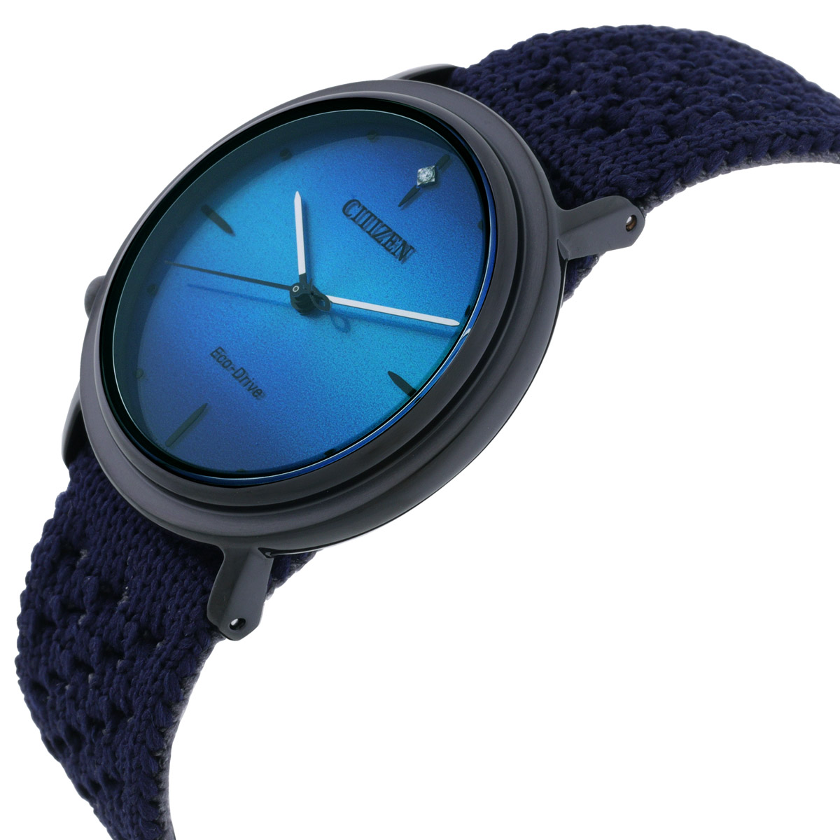 citizen l eco drive blue dial ladies watch em1005 42l citizen l eco drive blue dial ladies watch em1005 42l