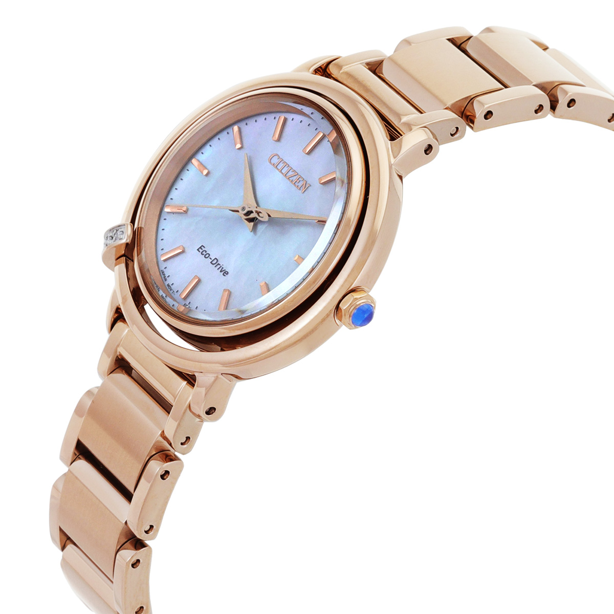 citizen l eco drive mother of pearl dial ladies watch em1093 61d citizen l eco drive mother of pearl dial ladies watch em1093 61d