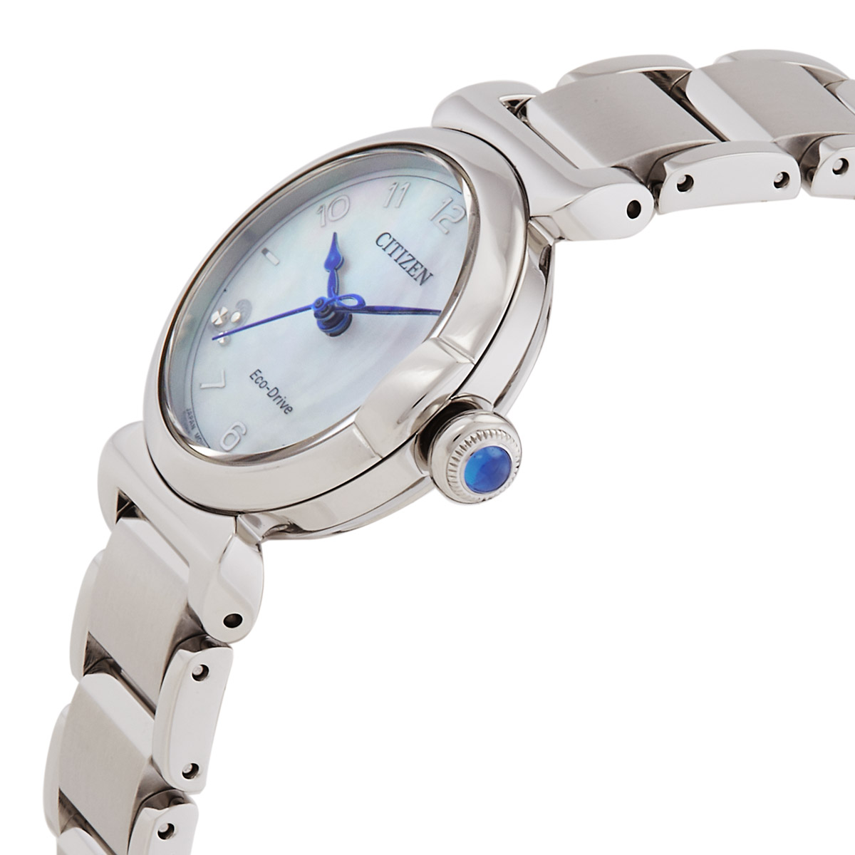 citizen l mae white mother of pearl dial ladies watch em1130 83d citizen l mae white mother of pearl dial ladies watch em1130 83d