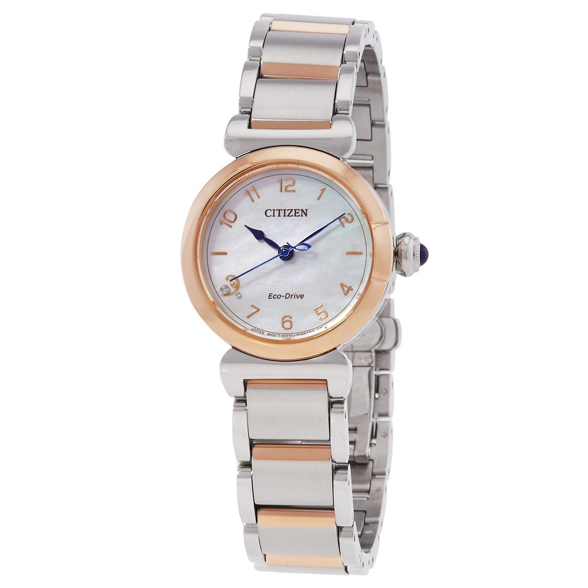 citizen l mae white mother of pearl dial ladies watch em1136 87d citizen l mae white mother of pearl dial ladies watch em1136 87d