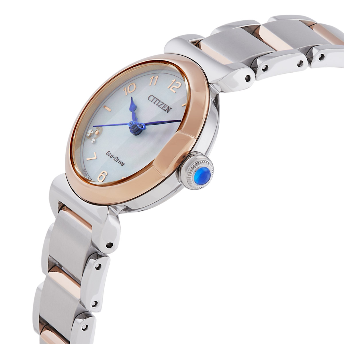 citizen l mae white mother of pearl dial ladies watch em1136 87d citizen l mae white mother of pearl dial ladies watch em1136 87d