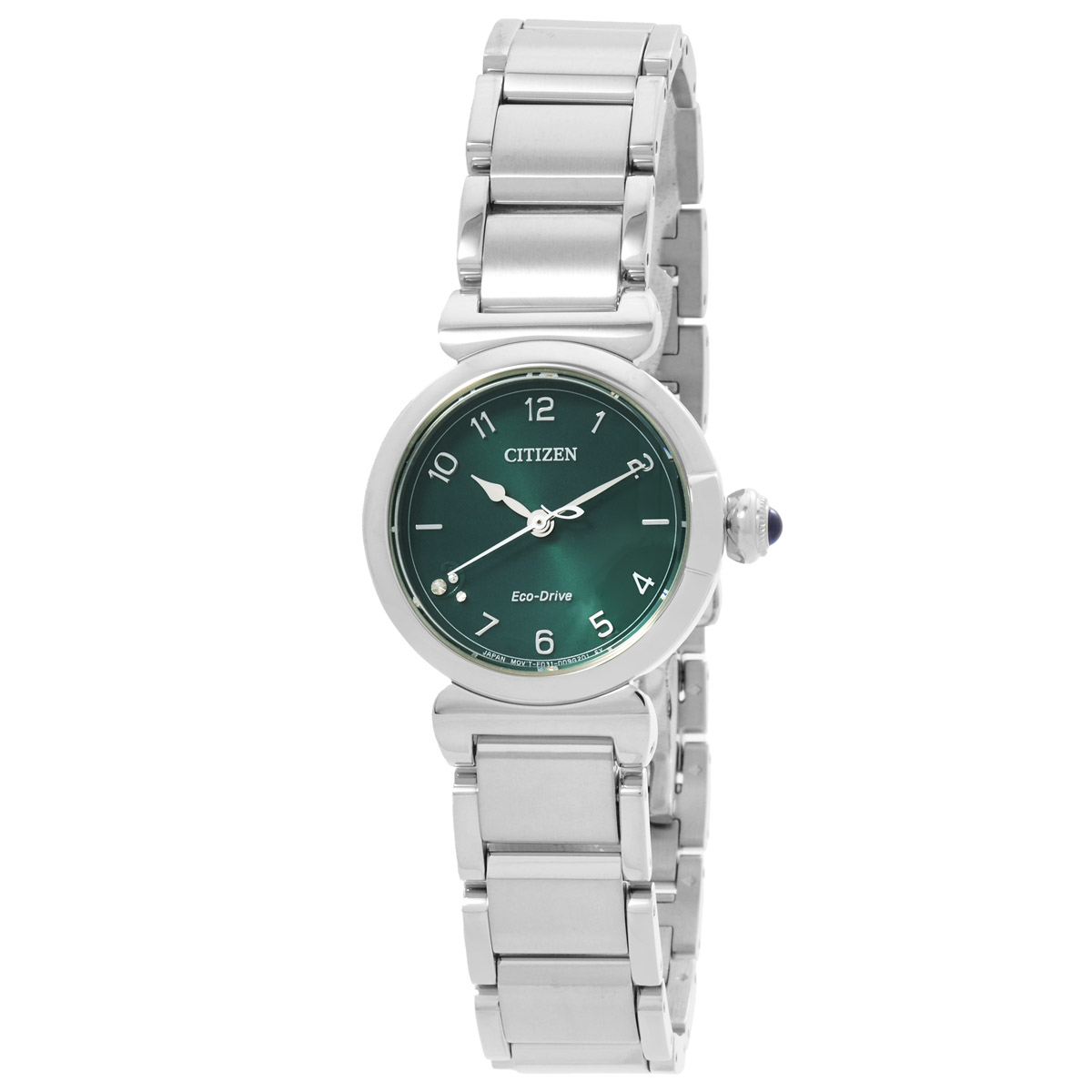 citizen l may bells eco drive green dial ladies watch em1130 83x citizen l may bells eco drive green dial ladies watch em1130 83x